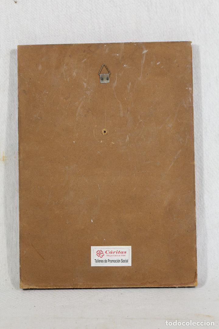 Arte: cuadro icono lamina sobre madera - Foto 3