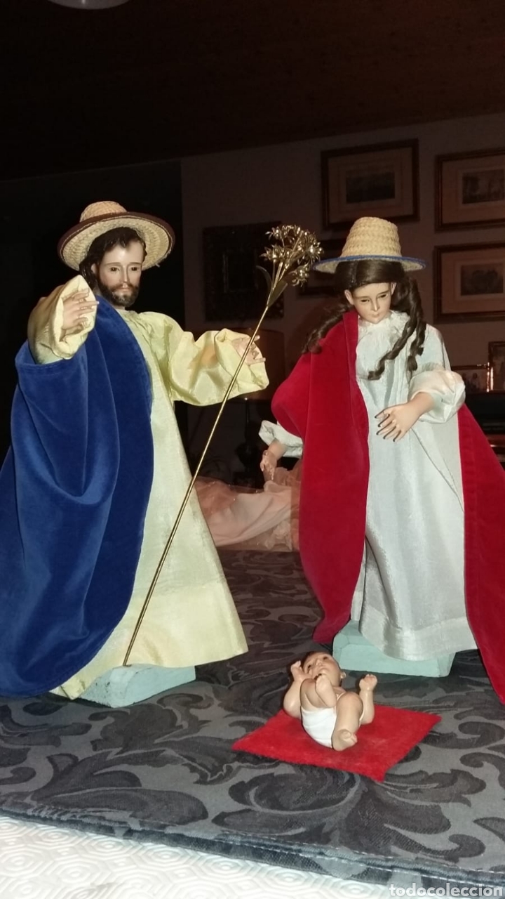 Arte: Misterio Navide&ntilde;o en madera - Foto 1