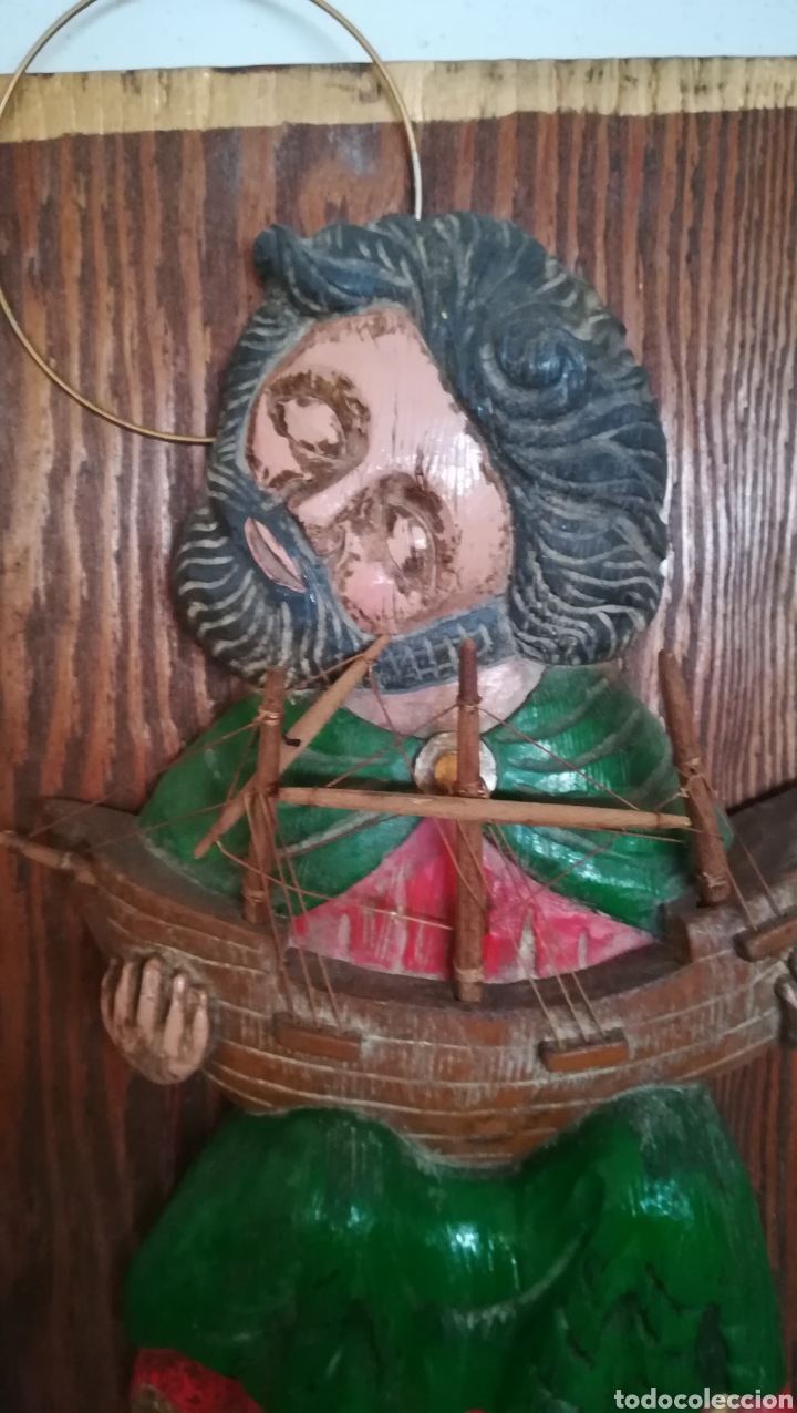 Arte: Talla de madera de San Jonas - Foto 3