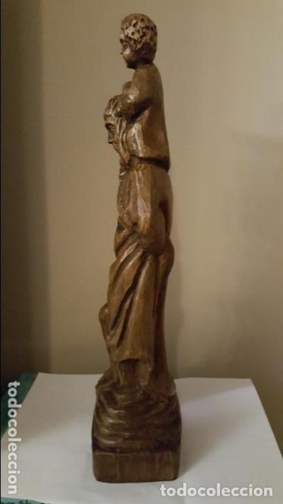 Arte: EXCELENTE TALLA DE MADERA SAN CRISTOBAL - Foto 2
