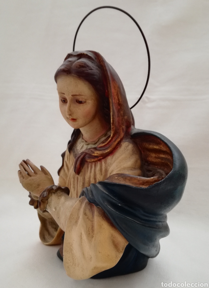Arte: AntIgua Virgen Estuco. - Foto 2