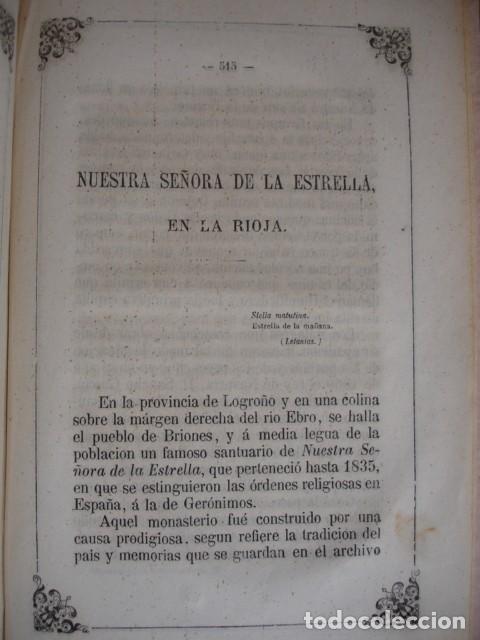 Arte: NUESTRA SE&Ntilde;ORA DE LA ESTRELLA LOGRO&Ntilde;O  .A&Ntilde;O 1864 - Foto 1
