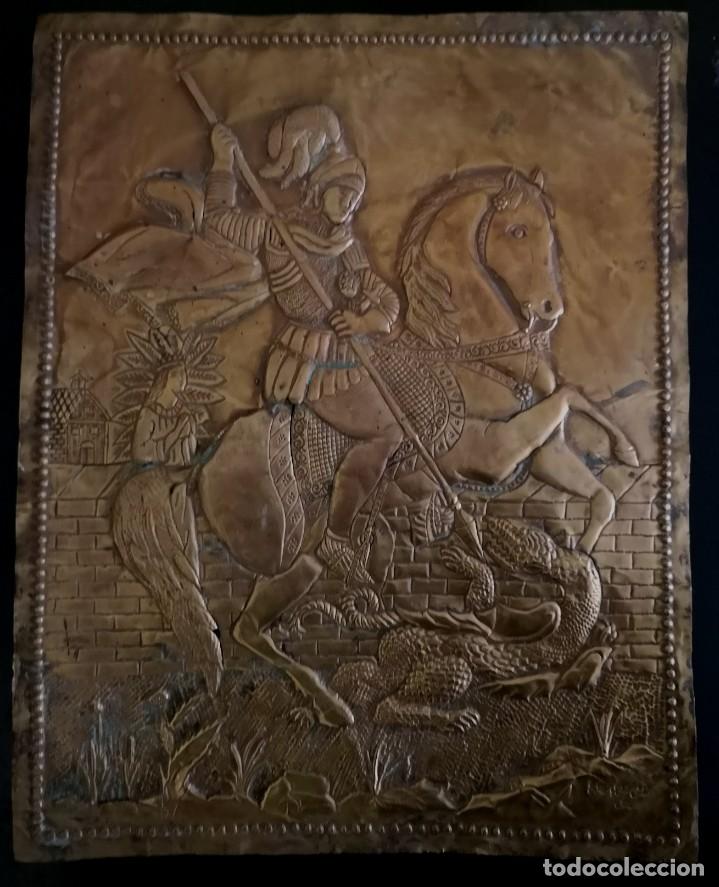 Arte: Grabado Copto de San Jorge - Foto 1
