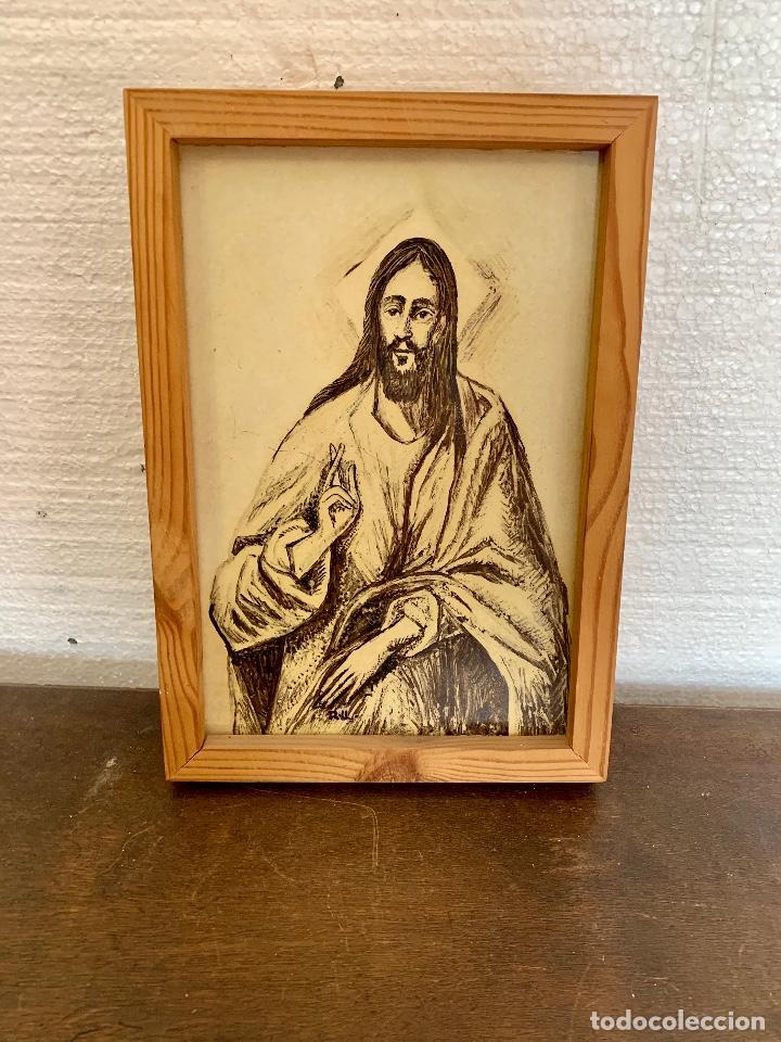 Arte: - CUADRO SAGRADO CORAZ&Oacute;N - Foto 1