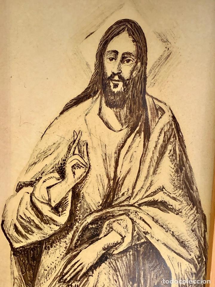 Arte: - CUADRO SAGRADO CORAZ&Oacute;N - Foto 3