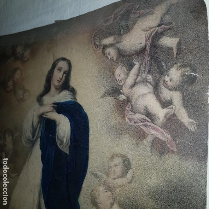 Arte: VIRGEN CON ANGELES - Foto 2