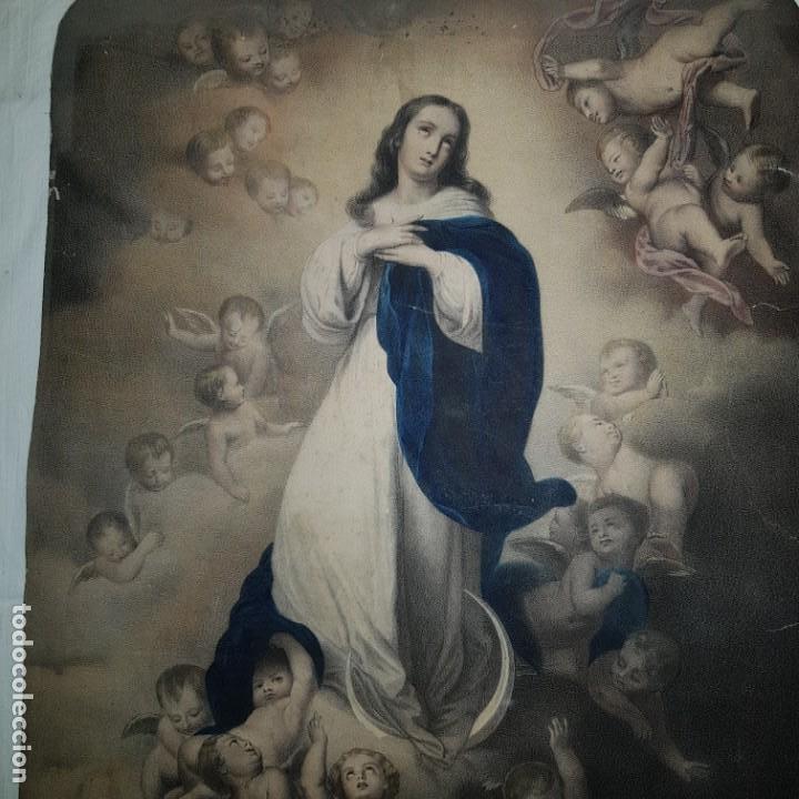 Arte: VIRGEN CON ANGELES - Foto 4