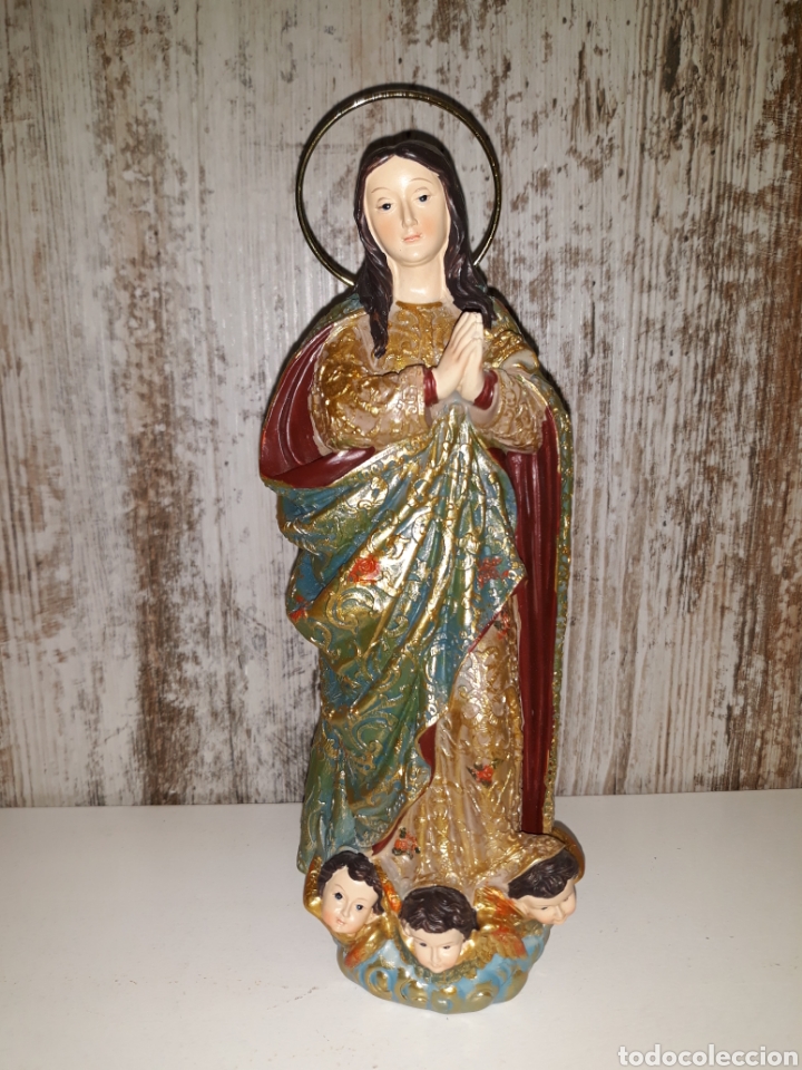 Arte: PURISIMA CONCEPCION DE 17 CM NUEVA - Foto 1