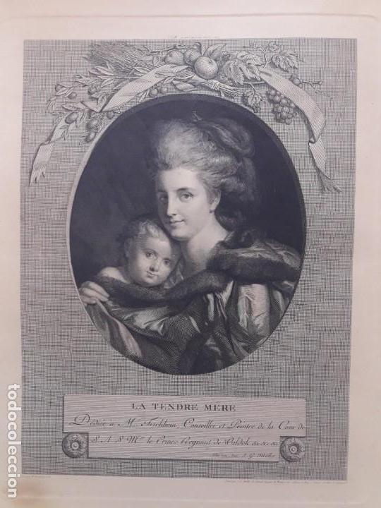 Arte: Grabado franc&eacute;s S. XVIII - Foto 2
