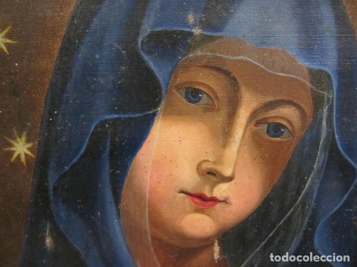 Arte: Virgen Dolorosa con flores - Foto 4