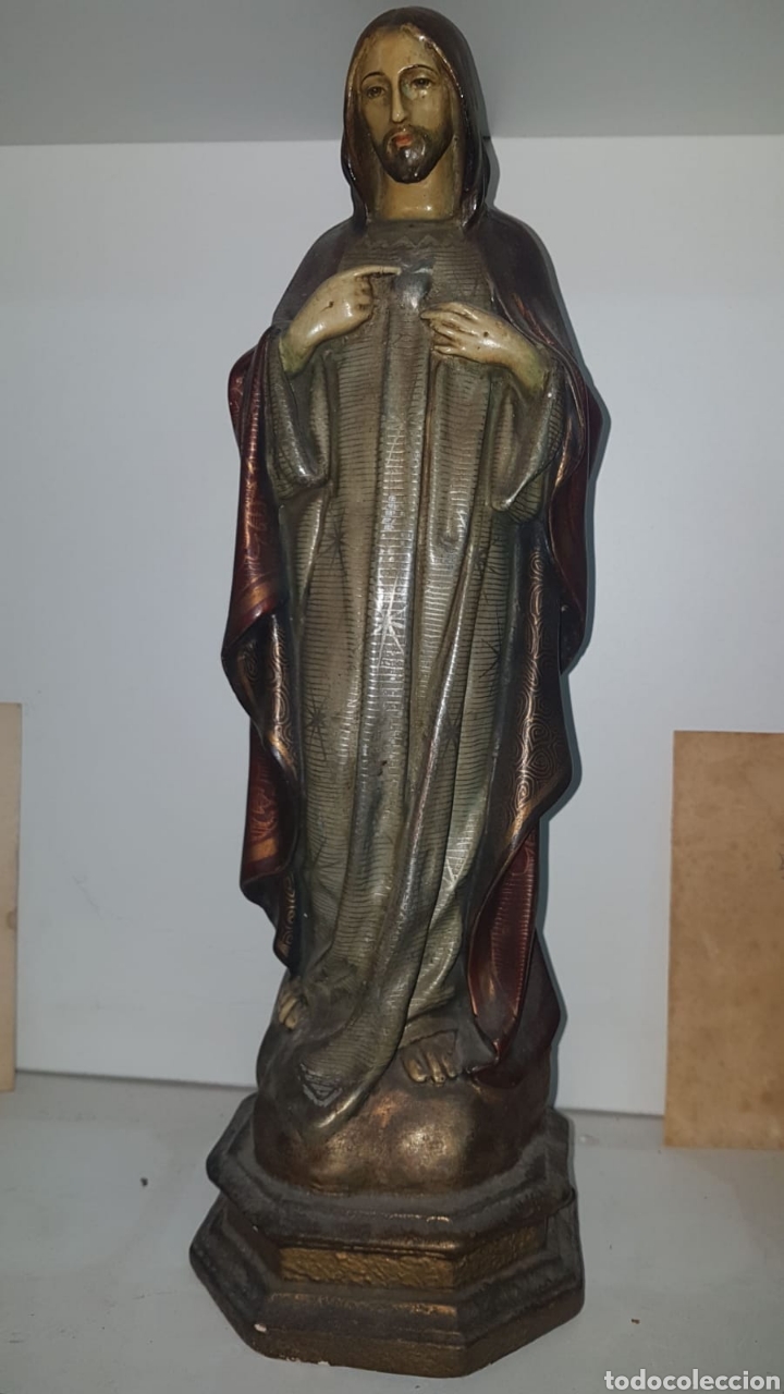 Arte: Sagrado corazon 43cms - Foto 1