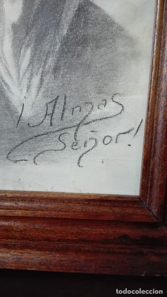 Arte: Busto de santo hecho a l&aacute;piz dedicado - Foto 2