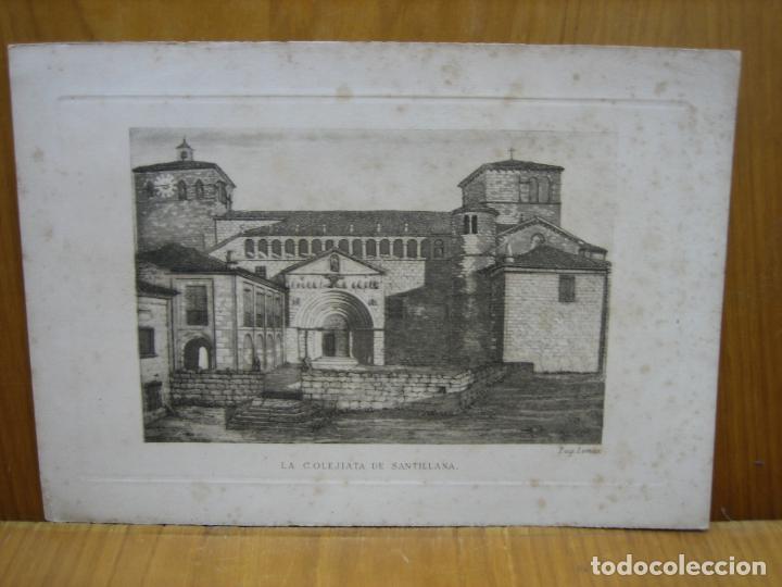 Arte: Antiguo grabado. Hoja de libro - Foto 1