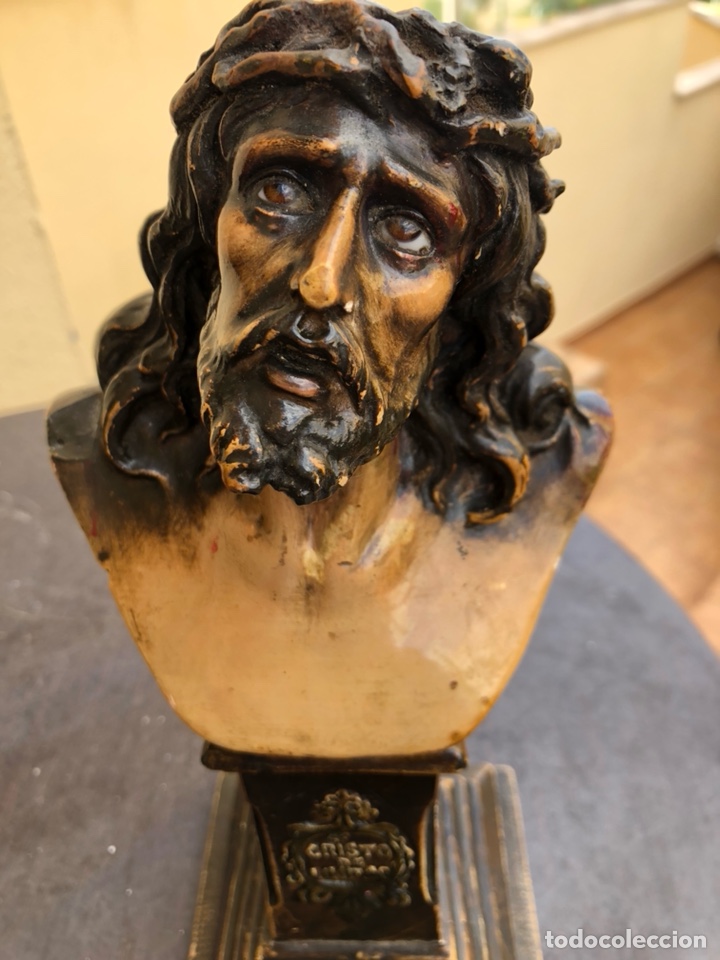 Arte: Bonito busto Cristo de limpias, Olot - Foto 2 - 154269481