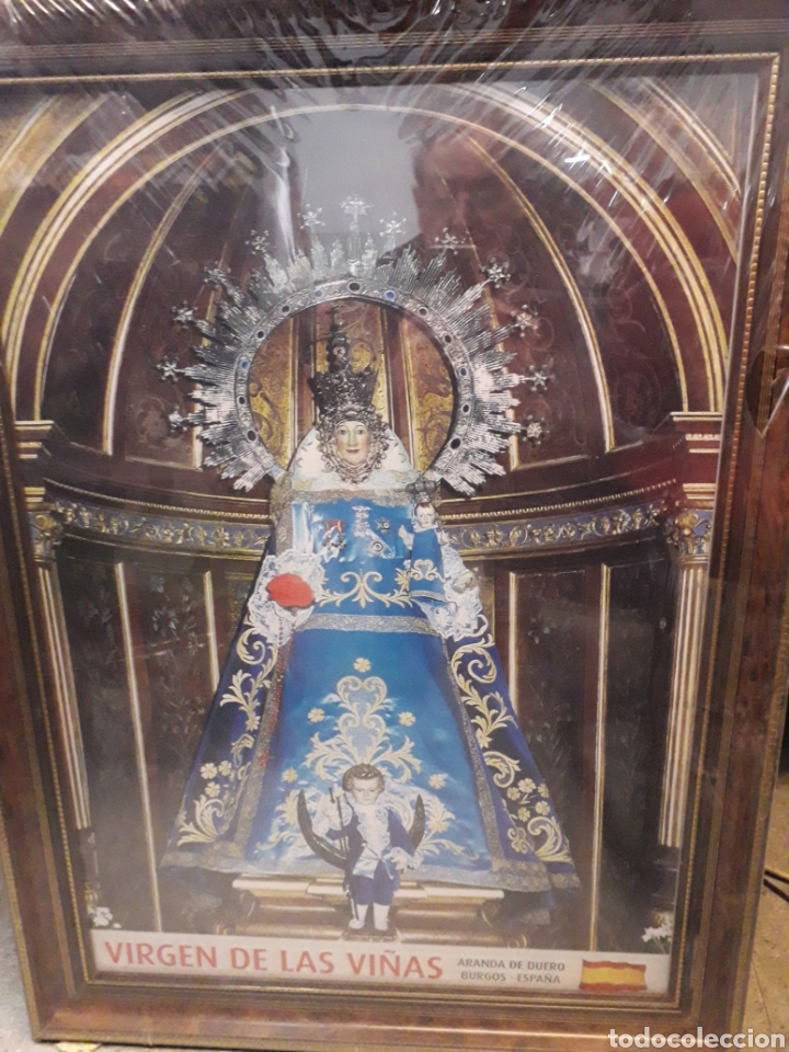 Arte: Virgen de las Vi&ntilde;as. Cuadro. 60x80. - Foto 1