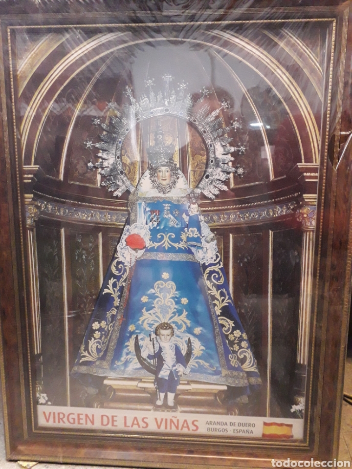 Arte: Virgen de las Vi&ntilde;as. Cuadro. 60x80. - Foto 2