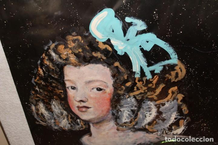 Arte: COLLAGE MENINA MOURANT 1990 - Foto 2