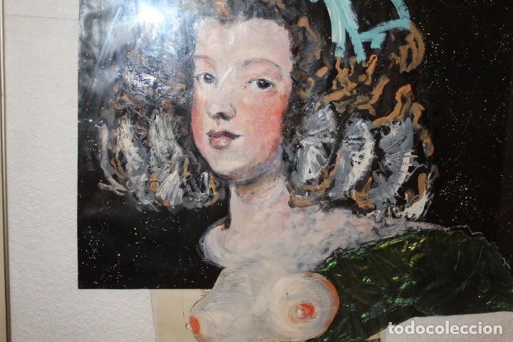 Arte: COLLAGE MENINA MOURANT 1990 - Foto 3
