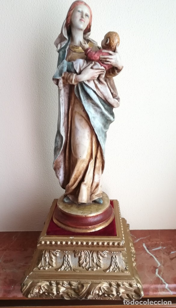 Arte: Virgen de alabastro - Foto 10