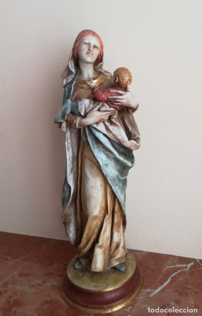 Arte: Virgen de alabastro - Foto 11