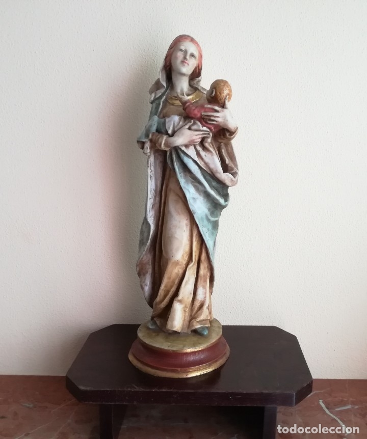 Arte: Virgen de alabastro - Foto 12