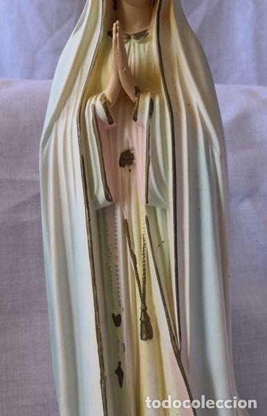 Arte: VIRGEN DE F&Aacute;TIMA EN ESTUCO - Foto 3