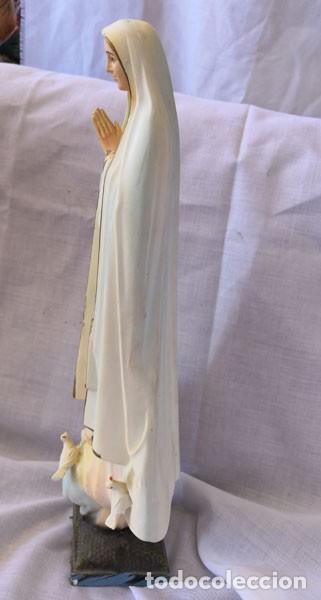 Arte: VIRGEN DE F&Aacute;TIMA EN ESTUCO - Foto 5