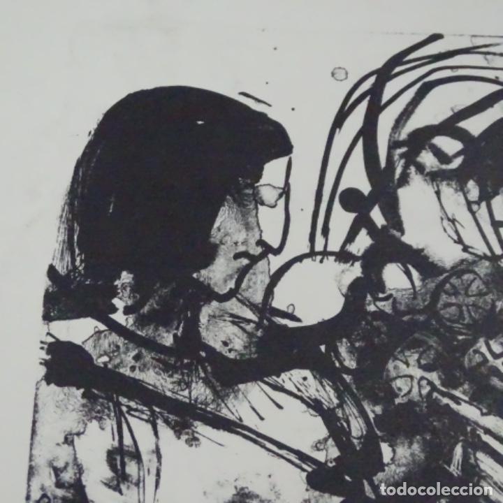 Arte: Litograf&iacute;a ilegible 2/3. - Foto 4