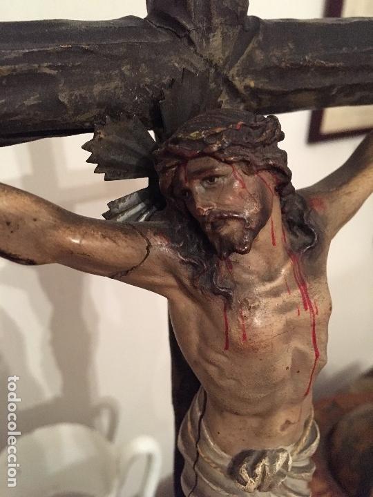 Arte: Magnifico Cristo con peana