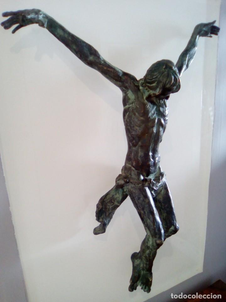 Arte: CRISTO EN BRONCE DE SANGUINO - Foto 1