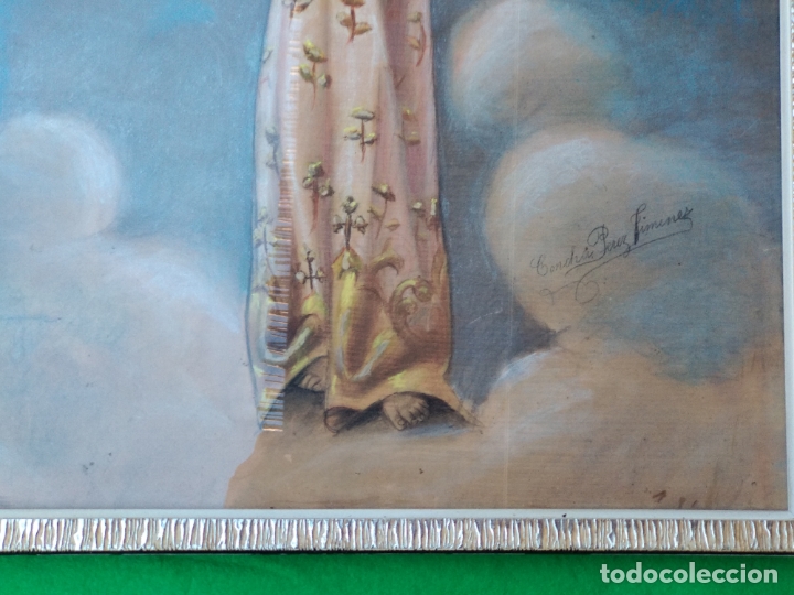 Arte: NI&Ntilde;O DIOS PINTADO AL PASTEL - Foto 4
