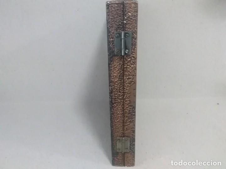 Arte: Triptico antiguo religioso 49x28x3 ctms - Foto 8