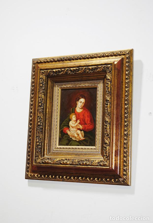Arte: &Oacute;LEO SOBRE LIENZO EN PLANCHA DE COBRE - Foto 3