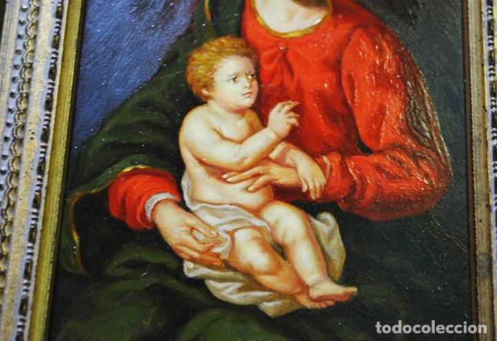 Arte: &Oacute;LEO SOBRE LIENZO EN PLANCHA DE COBRE - Foto 8