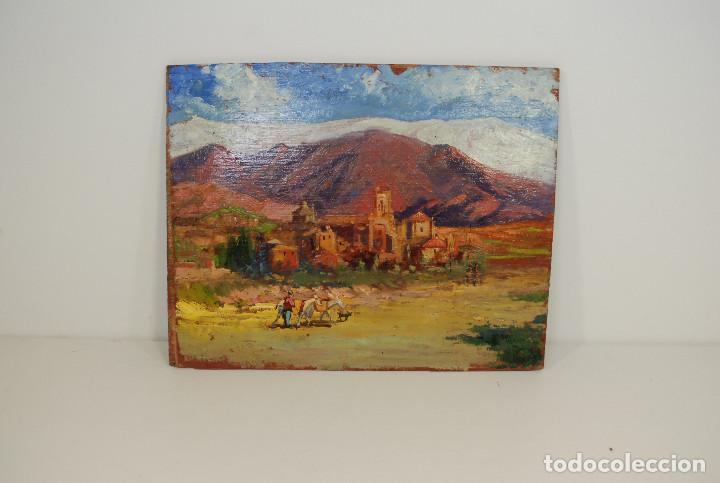 Arte: OLEO SOBRE TABLA 22 X 28 CM - Foto 1