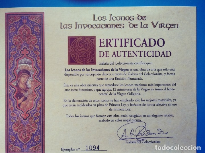 Arte: Iconos de las Invocaciones de la Virgen - Foto 6