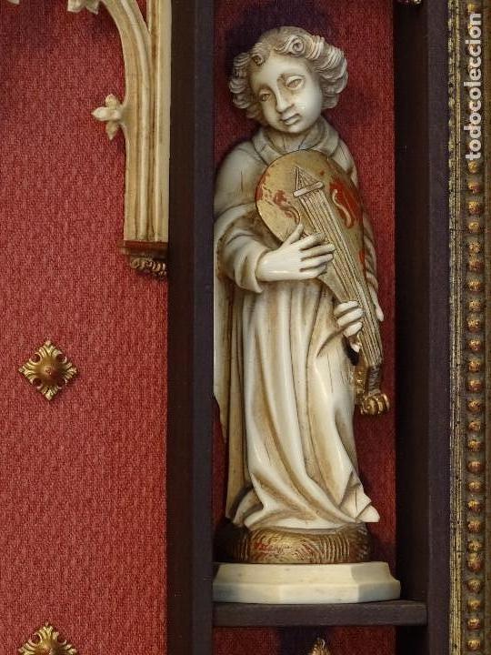 Arte: VIRGEN CON NI&Ntilde;O G&Oacute;TICA. - Foto 7