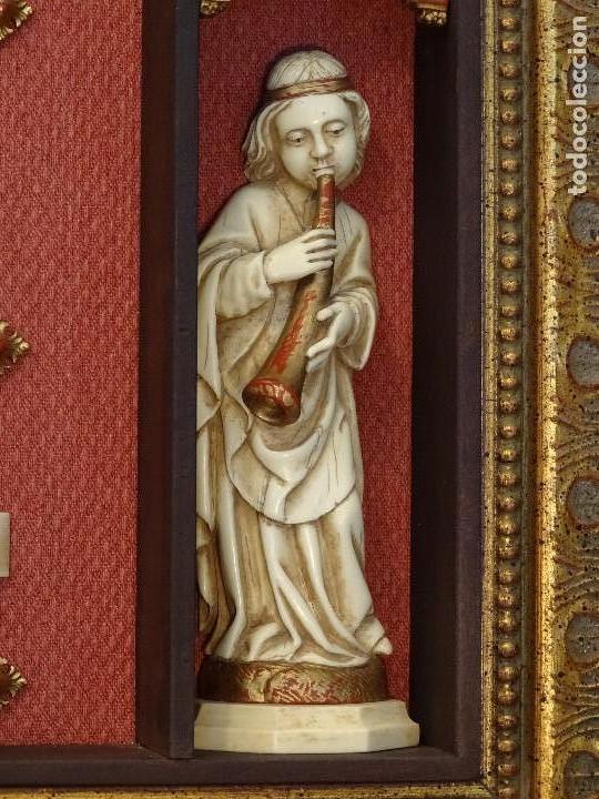 Arte: VIRGEN CON NI&Ntilde;O G&Oacute;TICA. - Foto 8