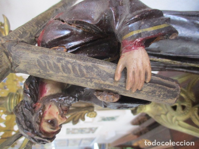 Arte: Gran Poder talla Jesus Nazareno siglo XIX - Foto 9