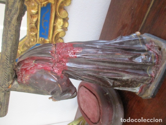 Arte: Gran Poder talla Jesus Nazareno siglo XIX - Foto 11