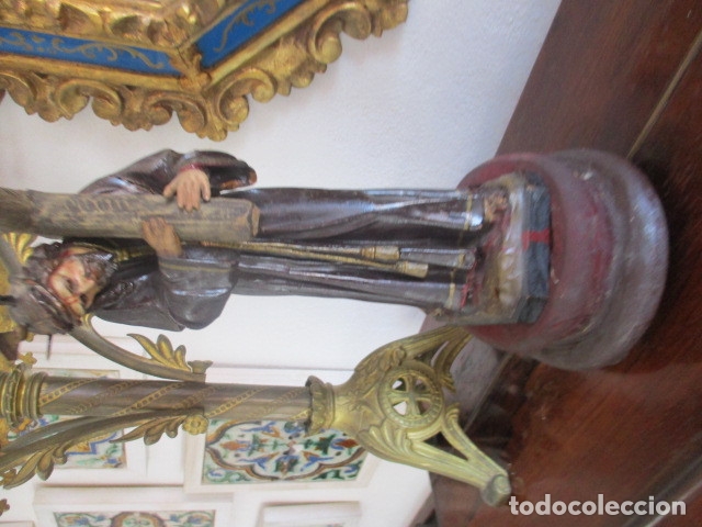 Arte: Gran Poder talla Jesus Nazareno siglo XIX - Foto 23