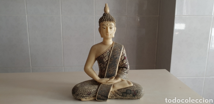 Arte: Buda 27 cm de resinas - Foto 1