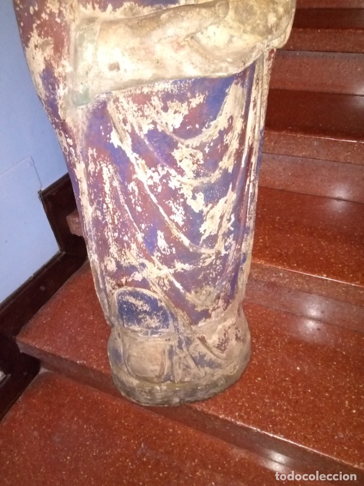Arte: TALLA DE MADERA FINALES DEL XVII - Foto 3