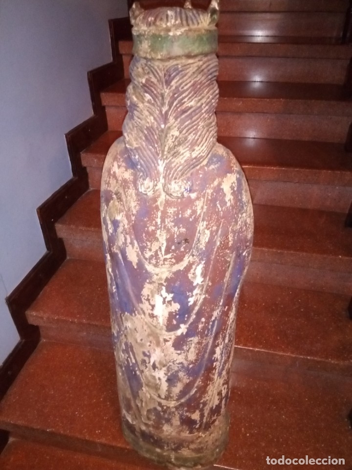 Arte: TALLA DE MADERA FINALES DEL XVII - Foto 5