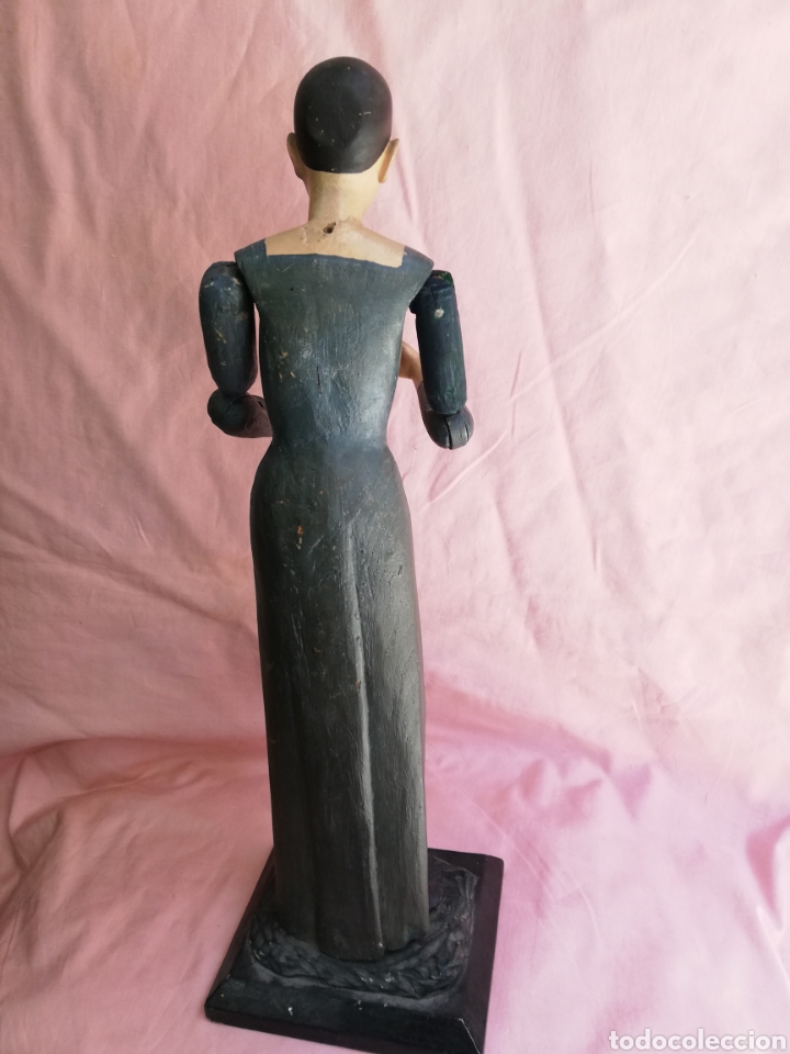 Arte: VIRGEN VESTIDERA EN MADERA - Foto 3