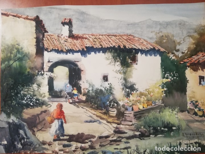 Arte: 1 Joan Torrabadell Casas con Mujer - Foto 1