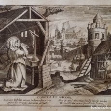 Arte: LE CLERC, COMETA ET NICOSA, DEL SYLVAE SACRAE, GRABADO DE 1611