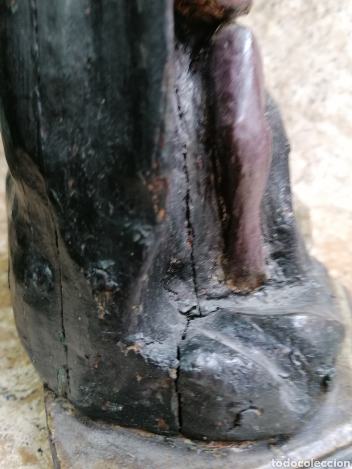 Arte: TALLA DE MADERA ANTIGUA - Foto 10