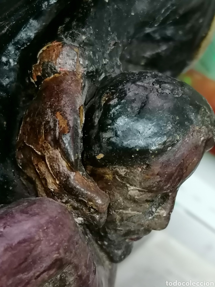 Arte: TALLA DE MADERA ANTIGUA - Foto 28