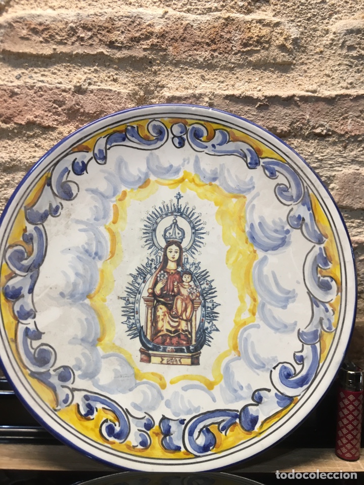 Arte: Plato de la Virgen de la Antigua. Cebolla - Foto 1